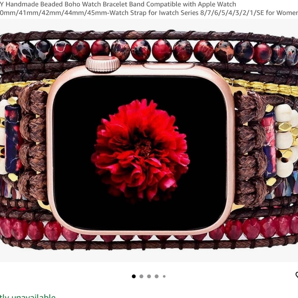🔥⌚️NEW BOHO WATCH BAND⌚️🔥Wrap Bracelet-Style Apple Watch Band
